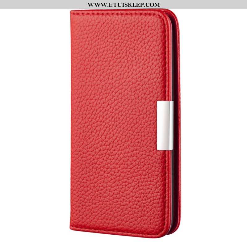 Etui Na Telefon do Samsung Galaxy S22 5G Etui Folio Liczi Ze Sztucznej Skóry Ultra Szykowny